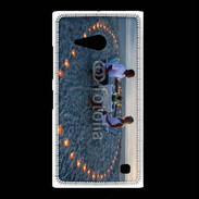 Coque Nokia Lumia 735 Couple romantique devant la mer