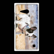 Coque Nokia Lumia 735 Bulldog français nain