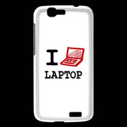 Coque Huawei Ascend G7 I love Laptop