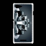 Coque Sony Xpéria E3 Formule 1 en noir et blanc 50