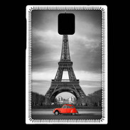 Coque Blackberry Passport Vintage Tour Eiffel et 2 cv