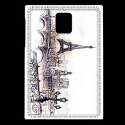 Coque Blackberry Passport Vintage Paris en dessin
