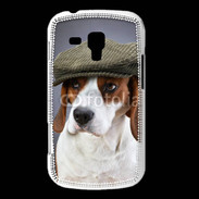 Coque Samsung Galaxy Trend Beagle avec casquette