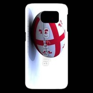 Coque Samsung Galaxy S6 edge Ballon de rugby Georgie