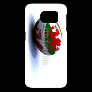 Coque Samsung Galaxy S6 edge Ballon de rugby Pays de Galles