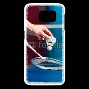Coque Samsung Galaxy S6 edge Badminton passion 50