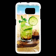 Coque Samsung Galaxy S6 Caipirinia à la plage