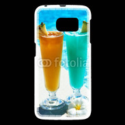Coque Samsung Galaxy S6 Cocktail piscine
