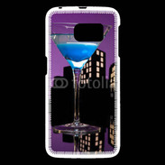 Coque Samsung Galaxy S6 Blue martini