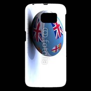 Coque Samsung Galaxy S6 Ballon de rugby Fidji