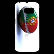 Coque Samsung Galaxy S6 Ballon de rugby Portugal