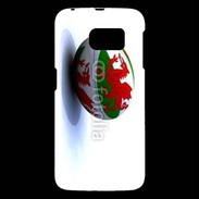 Coque Samsung Galaxy S6 Ballon de rugby Pays de Galles