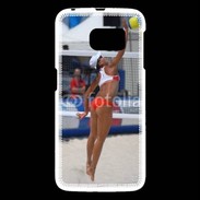 Coque Samsung Galaxy S6 Beach Volley féminin 50