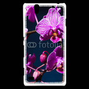 Coque Sony Xperia C4 Belle Orchidée violette 15