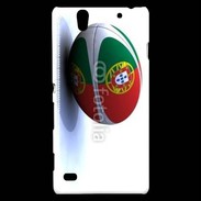 Coque Sony Xperia C4 Ballon de rugby Portugal