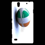 Coque Sony Xperia C4 Ballon de rugby irlande