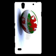 Coque Sony Xperia C4 Ballon de rugby Pays de Galles