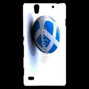 Coque Sony Xperia C4 Ballon de rugby Ecosse