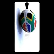 Coque Sony Xperia C5 Ballon de rugby Afrique du Sud