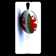 Coque Sony Xperia C5 Ballon de rugby Pays de Galles