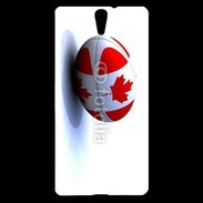 Coque Sony Xperia C5 Ballon de rugby Canada