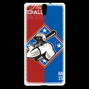 Coque Sony Xperia C5 All Star Baseball USA
