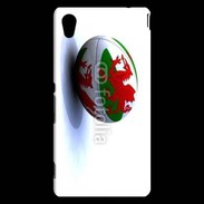 Coque Sony Xperia M4 Aqua Ballon de rugby Pays de Galles