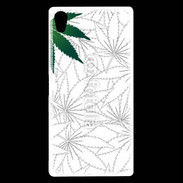 Coque Sony Xperia Z5 Premium Fond cannabis