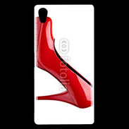 Coque Sony Xperia Z5 Premium Escarpin rouge 2