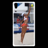 Coque Sony Xperia Z5 Premium Beach Volley féminin 50
