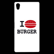 Coque Sony Xperia Z5 Premium I love Burger