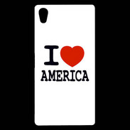 Coque Sony Xperia Z5 Premium I love America