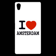 Coque Sony Xperia Z5 Premium I love Amsterdam