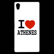 Coque Sony Xperia Z5 Premium I love Athenes