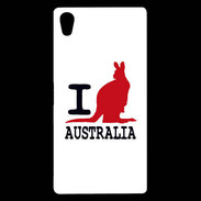 Coque Sony Xperia Z5 Premium I love Australia 2