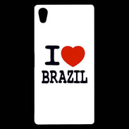 Coque Sony Xperia Z5 Premium I love Brazil