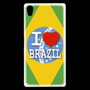 Coque Sony Xperia Z5 Premium I love Brazil 3