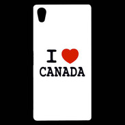 Coque Sony Xperia Z5 Premium I love Canada