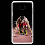 Coque Samsung A7 Athlete on the starting block