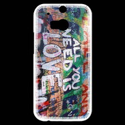Coque HTC One M8s All you need is love 5
