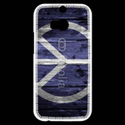 Coque HTC One M8s Peace and love grunge