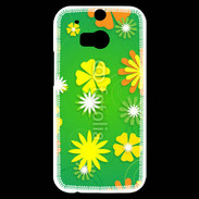 Coque HTC One M8s Flower power 6