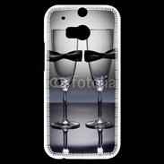 Coque HTC One M8s Coupe de champagne gay