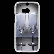 Coque HTC One M8s Coupe de champagne lesbienne