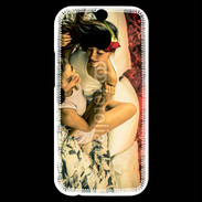 Coque HTC One M8s Couple lesbiennes romantiques