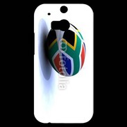 Coque HTC One M8s Ballon de rugby Afrique du Sud