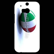 Coque HTC One M8s Ballon de rugby Italie