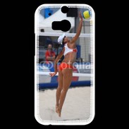 Coque HTC One M8s Beach Volley féminin 50