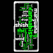 Coque Personnalisée Sony Xpéria Z5 Cannabis Tag