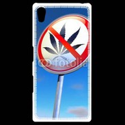 Coque Personnalisée Sony Xpéria Z5 Interdiction de cannabis 2